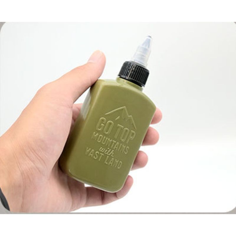 Dispenser di olio portatile da 100 ml - Bottiglia per condimenti da campeggio a prova di perdite per olio da cucina e salse | Set da cucina da viaggio compatto con imbuto (confezione da 2, senza BPA)_voghion.com