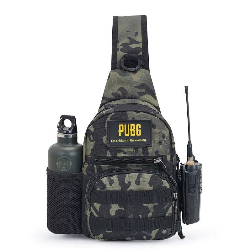 Mochila pequeña tipo mensajero para exteriores, de marca de moda, para el hombro, para hombre y mujer, ideal para deportes al aire libre._voghion.com