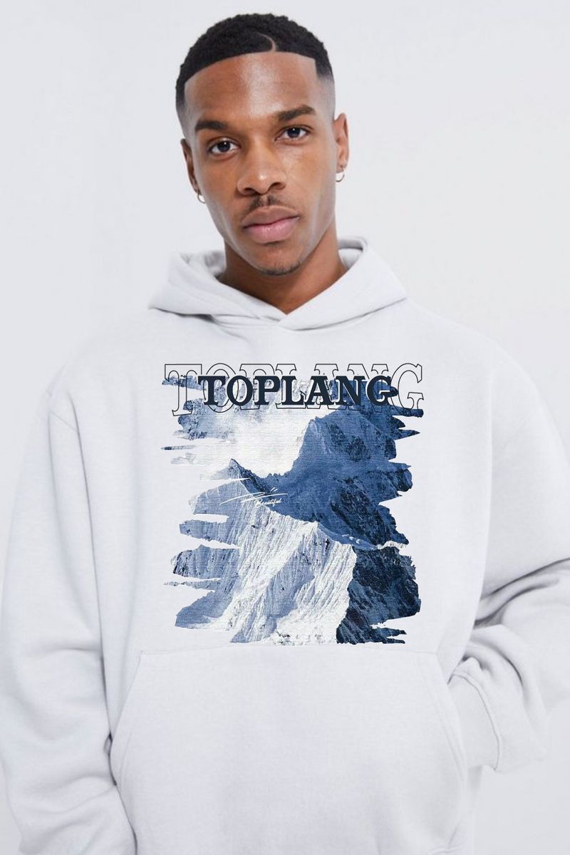 Herrenbekleidung Herbst und Winter Original Herren Kapuzenpullover mit Eisbergmusterdruck_voghion.com