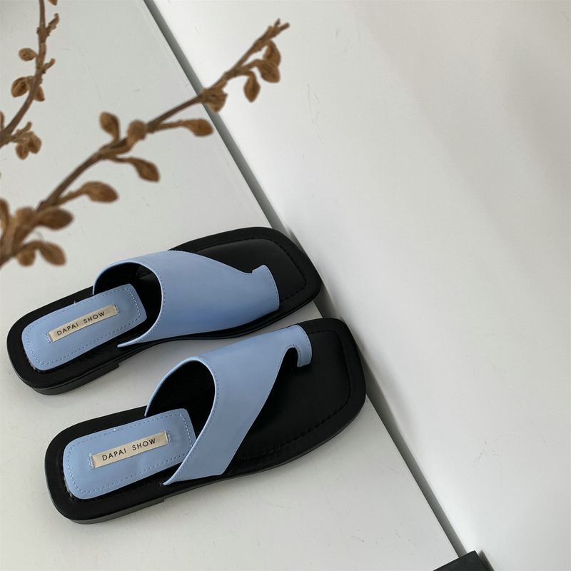 Crowdsourced design, damskor med fyrkantiga tåflip flops, nya mångsidiga strandskor för sommaren för utomhusbruk 2023_voghion.com