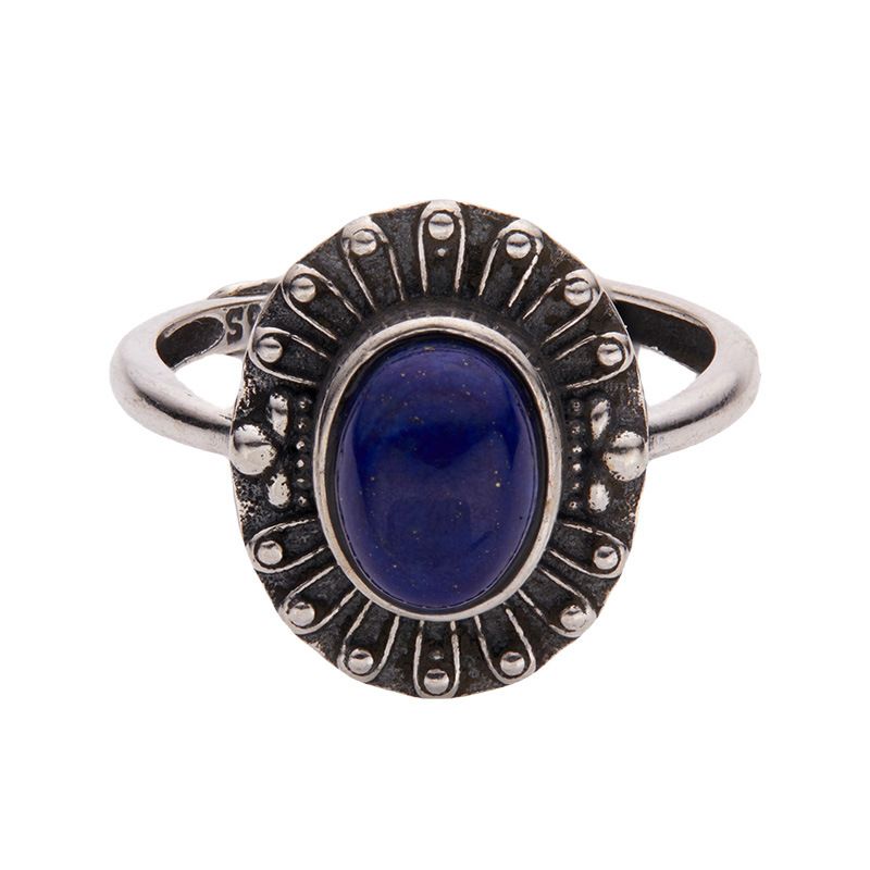 Anello di gioielleria naturale puro con pietra preziosa colorata tailandese, per uomini e donne, in argento semplice_voghion.com