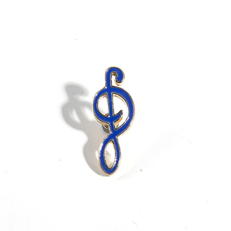 Notis, ģitāras nozīmītes, sakausējuma eļļas pilieni, radošas brošas apmācībai, nelielas dāvaniņas, mūzikas klases emblēmas uzstāšanās_voghion.com