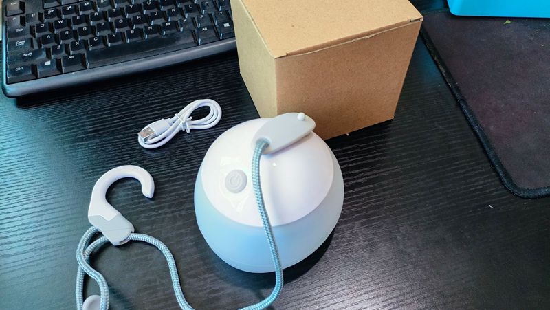 Lampă de camping portabilă din silicon cu încărcare USB multifuncțională pentru cort și exterior, noua lampă LED pentru cal_voghion.com