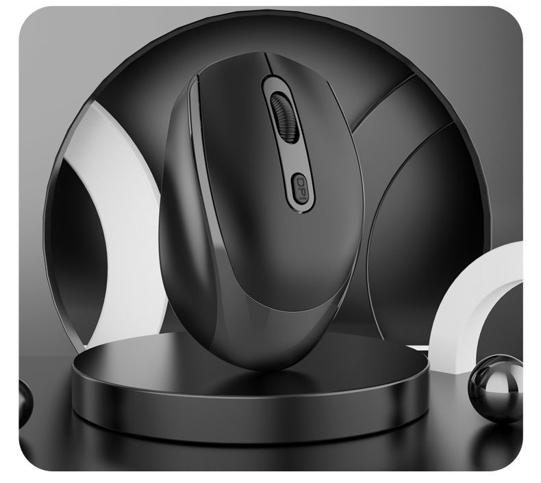 Dual mode draadloze Bluetooth-oplaadmuis met ingebouwde 500mAh-batterij, meerdere versies ergonomie_voghion.com