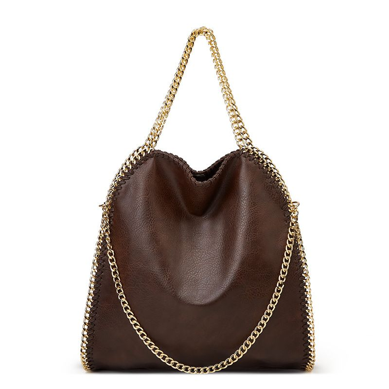 Vintage Bags New Large Stella Stack Chain Portable Shoulder Women's Bag European And American Fashion M Same Style_voghion.com