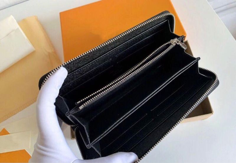 Purse Wallet Clutch Bag Printed Multi-card Rectangular Horizontal Pull Wallet For Men_voghion.com