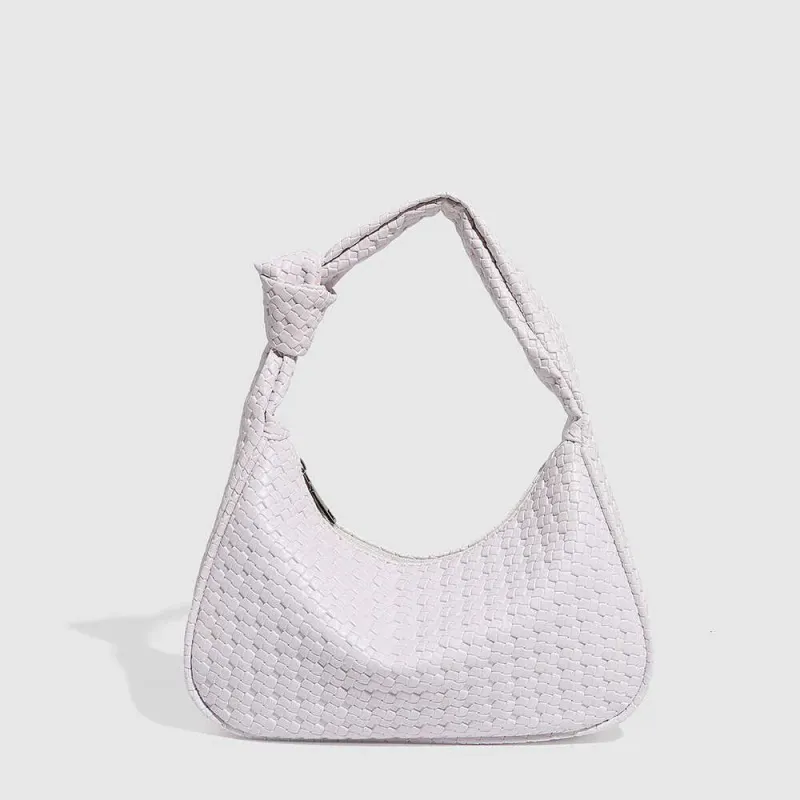 Borsa versatile da donna, da polso, a tracolla, intrecciata, sottobraccio_voghion.com