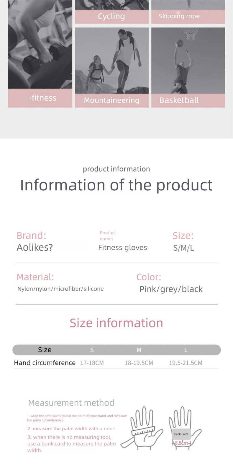 Fashion Half-Finger Liquid Silicone Protective Fitness Gloves Jump Rope Yoga Breathable Thickened Palm Pads_voghion.com