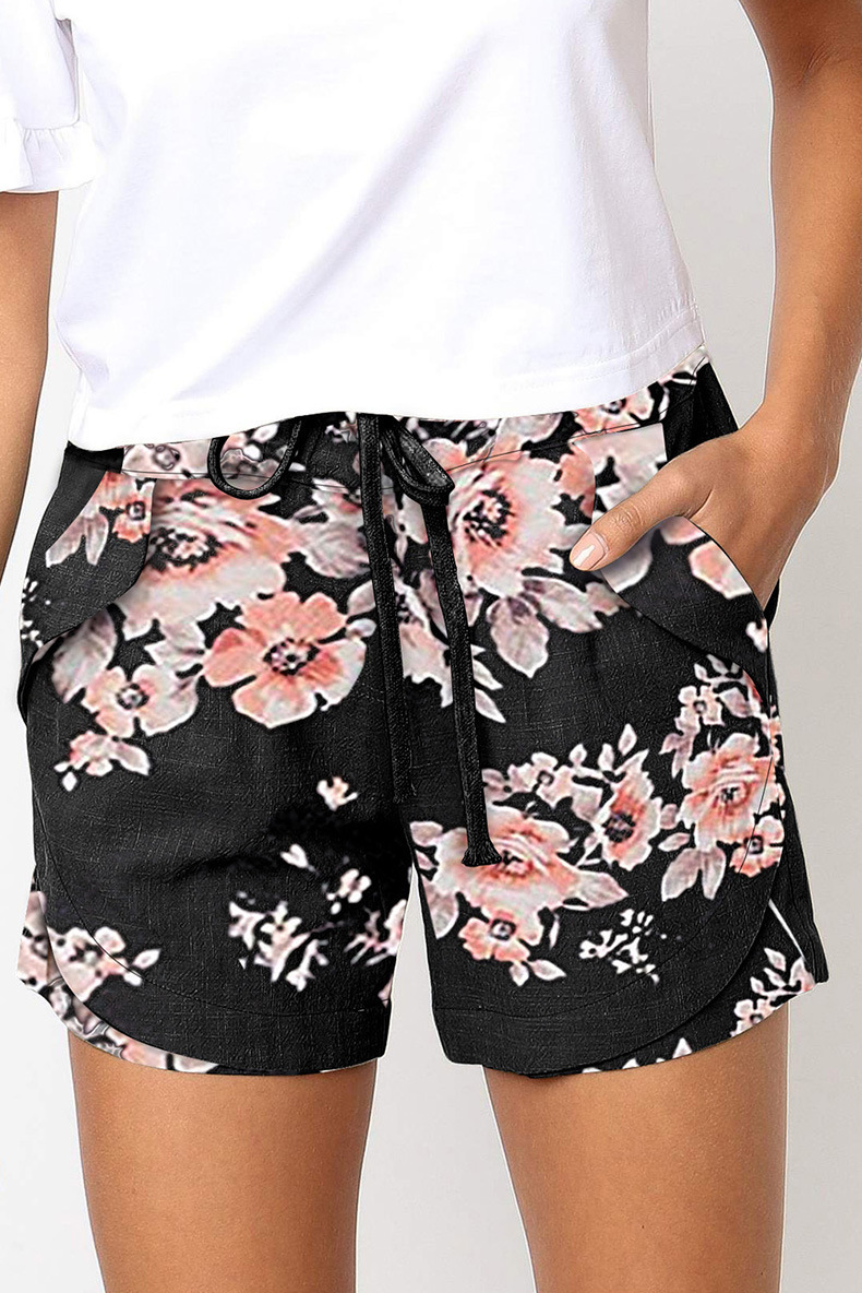 Stilvolle Damen-Jogginghose mit hohem Bund und Schnürung aus Stretchmaterial_voghion.com