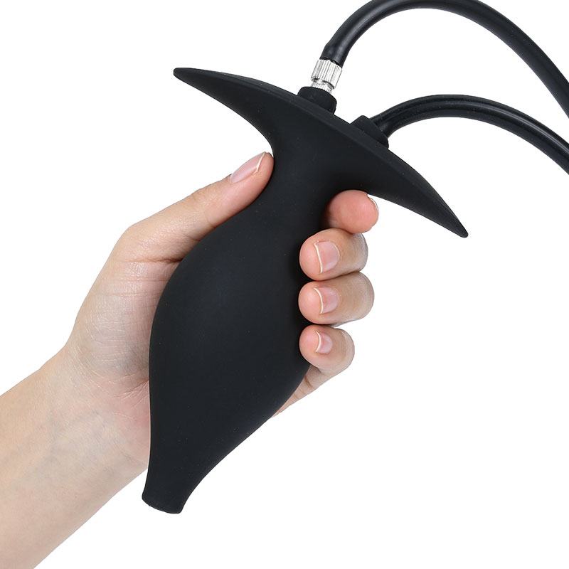 Iatable Anal Enema Plug può espandere la grande natica Plug Protate Maager Dilatatore anale Fluh Enema Male e Fema_voghion.com