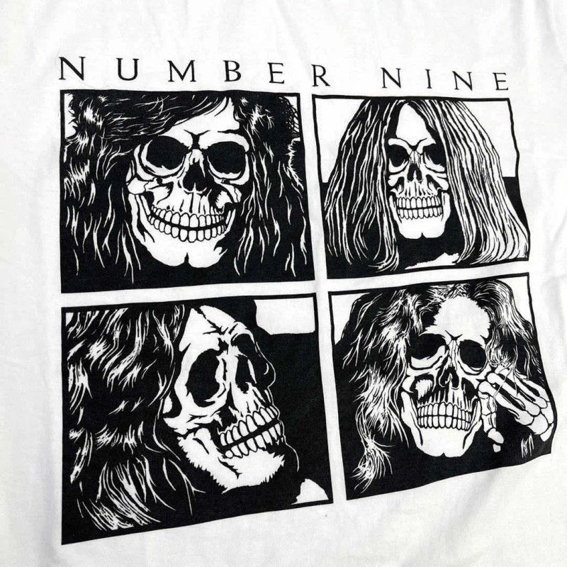 T-shirt en coton pour homme, nouveauté 2022, numéro neuf, groupe de rock, crâne, hip-hop, skateboard, rue_voghion.com
