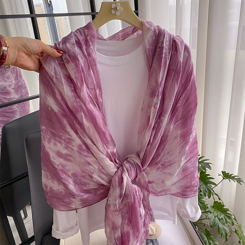 Nuovo prodotto estivo con personalità unica, moda, pigrizia, sensazione di pieghe, indossabile a strati, cravatta in stile terra desolata_voghion.com