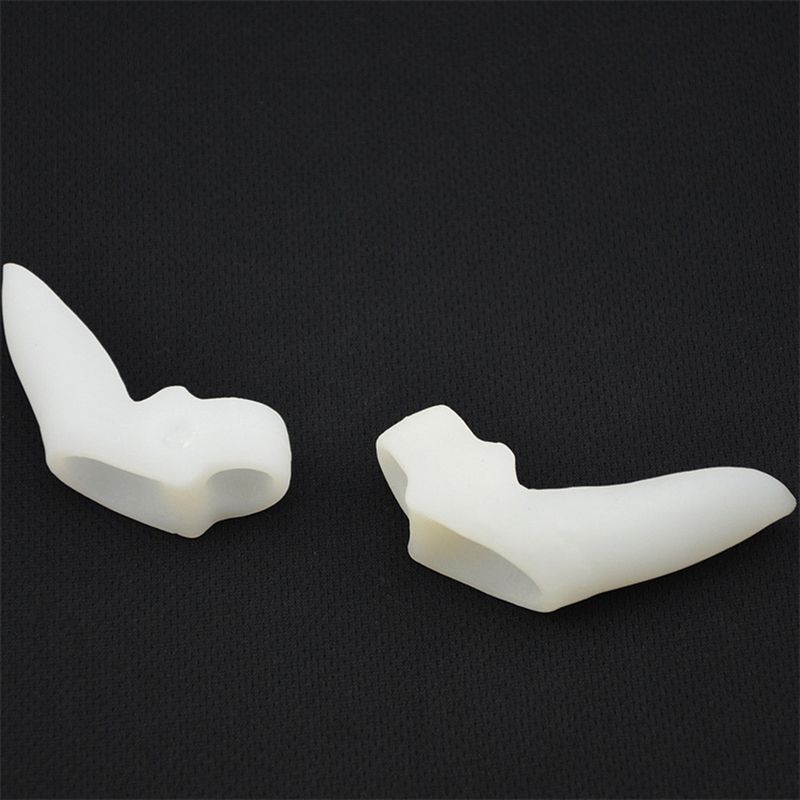 Correctores de Hallux Valgus del dedo gordo del pie de silicona, separadores, alisador de alivio de juanetes_voghion.com