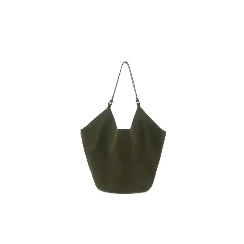 High Quality Designer Bags 2023 Autumn And Winter Handbag Genuine Leather Dumpling Bucket Niche Shoulder Tote Bag_voghion.com