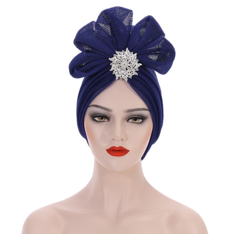 Nuovo cappello baotou con accessori in lega per cappelli a fiori tridimensionali in maglia_voghion.com