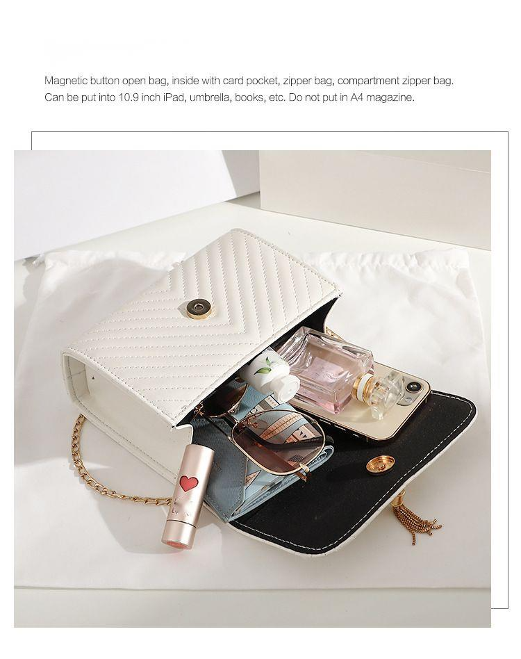 Borsa da donna 2023 nuova alla moda elegante borsa a tracolla piccola decorativa ricamata versatile e di alta qualità_voghion.com