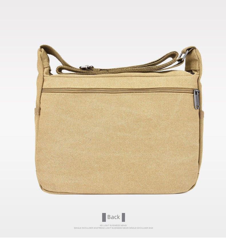 Men's Outdoor Large Capacity Shoulder Canvas Bag_voghion.com