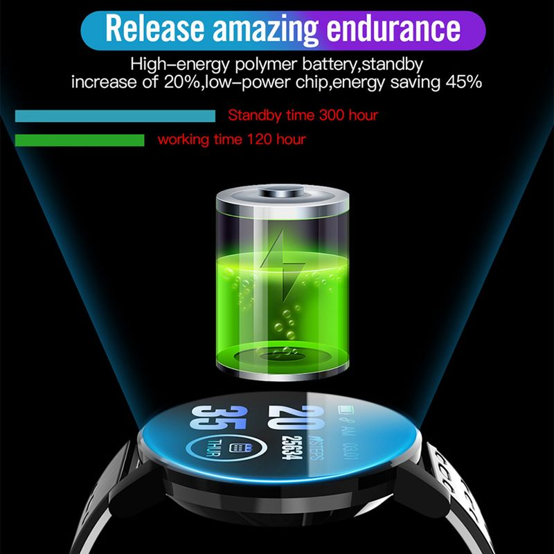 Xinweiqing Waterproof Heart Rate Sleep Monitoring Pedometer Fiess Smart Bracelet_voghion.com