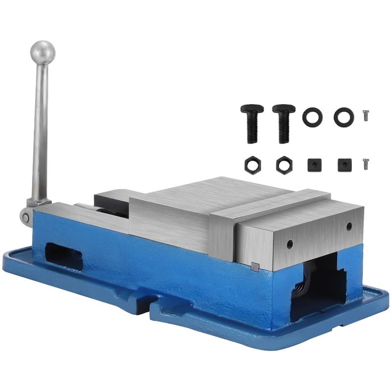 Inch Inch Press Down Drill Clamp Milling Milling 6 Clamp Vice 6 ACCU Drilling Width Bench Vise Jaw Machine Precision Lock Vise_voghion.com