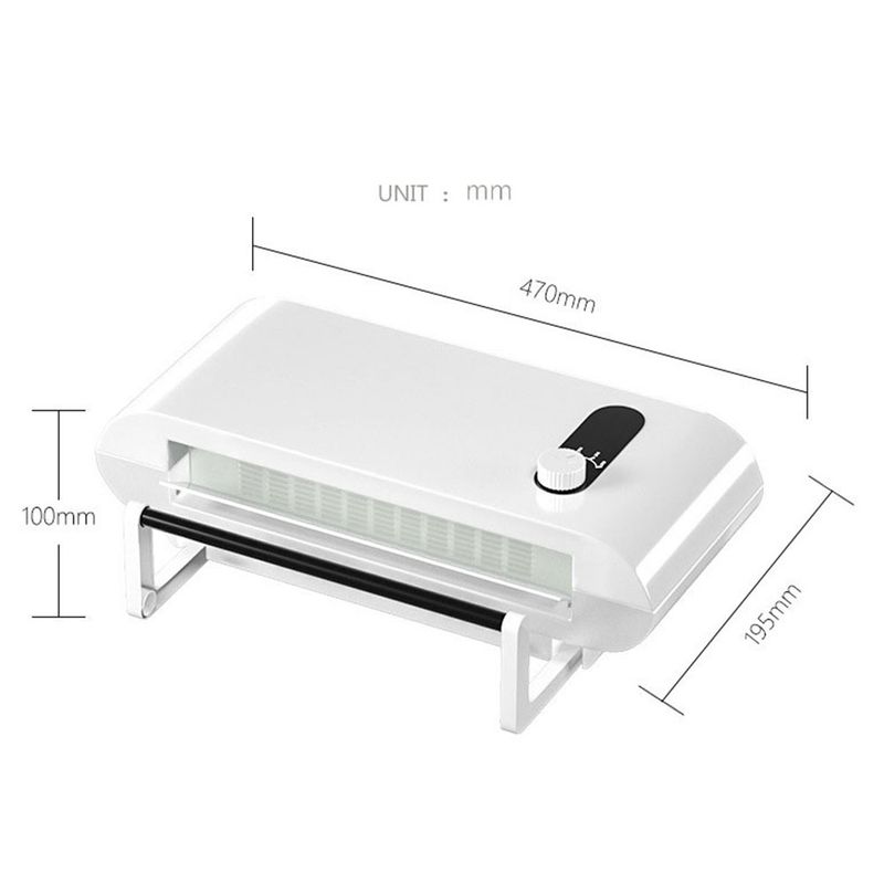2000W Electric Heater Wall Mounted Heater Air Conditioner Heater Fan Bathroom Waterproof Remote Timing Air Cooling Fan_voghion.com