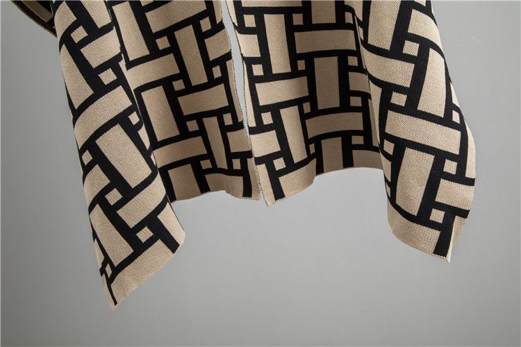 K New High-end Style Women's Cardigan Sweater Set, Fashionable Jacquard Three-piece Suit._voghion.com