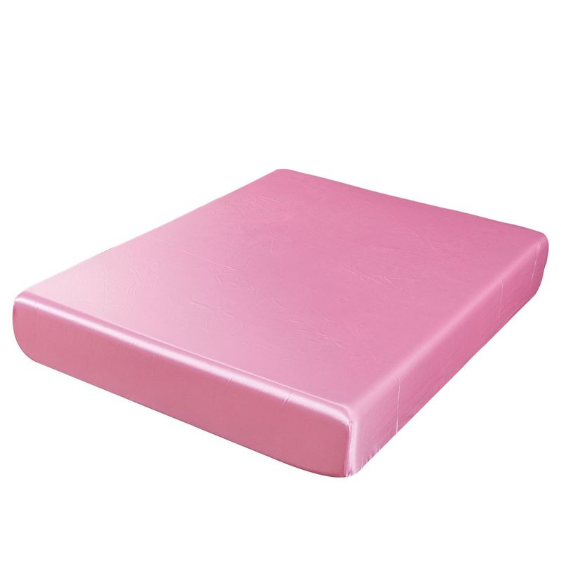 Protège-matelas d'été en satin soyeux et lavable - 1 pièce_voghion.com