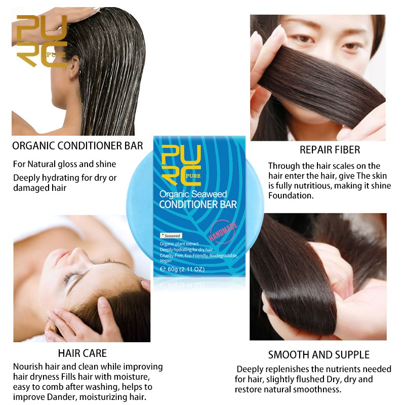 PURC fir dréchent an krauseg Hoer ze reparéieren, waarmt Hoerfaarwen, erfrëschend Reinigung, Schuppenentfernung, flauscheg Mask, Hoerpfleeg_voghion.com