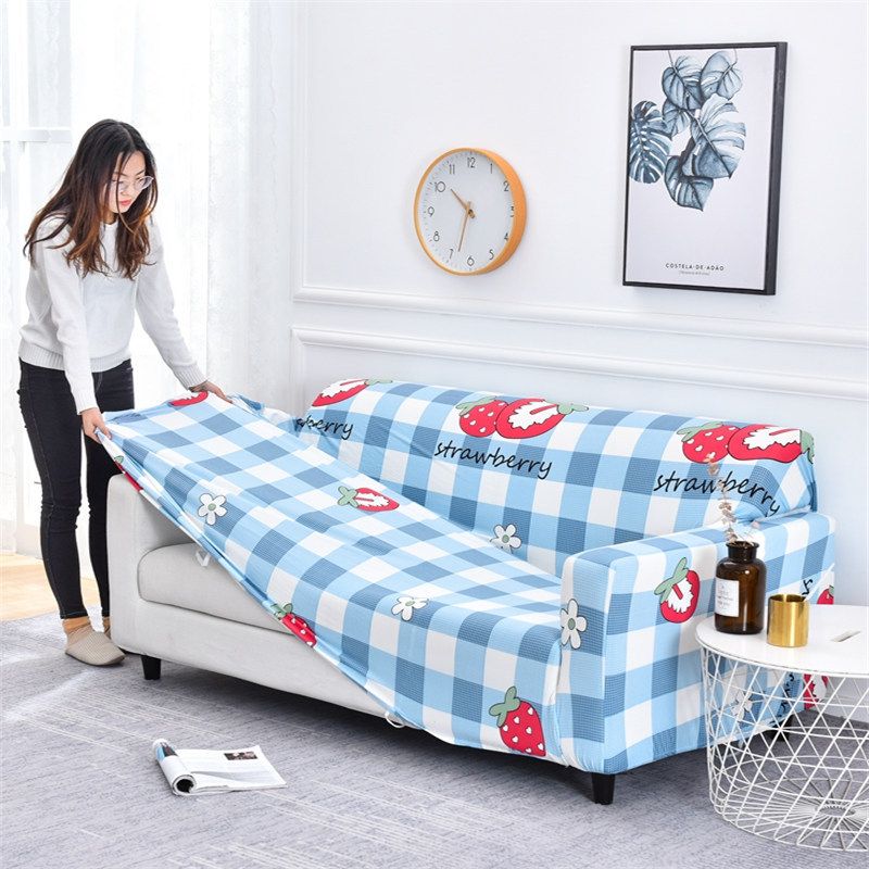 Copridivano elastico a copertura totale – Protezione per divano elasticizzata su misura per divani componibili, a due posti e a 3 posti (24 colori e fantasie moderne)_voghion.com