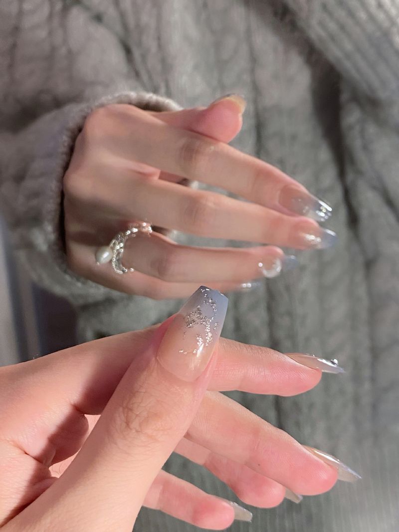 Internet-Promi-dünner Stil, komplettes Werkzeugset, fertige Kunst-Patches, tragbare Nagelkunst, neuer Patch für weiche Nägel_voghion.com