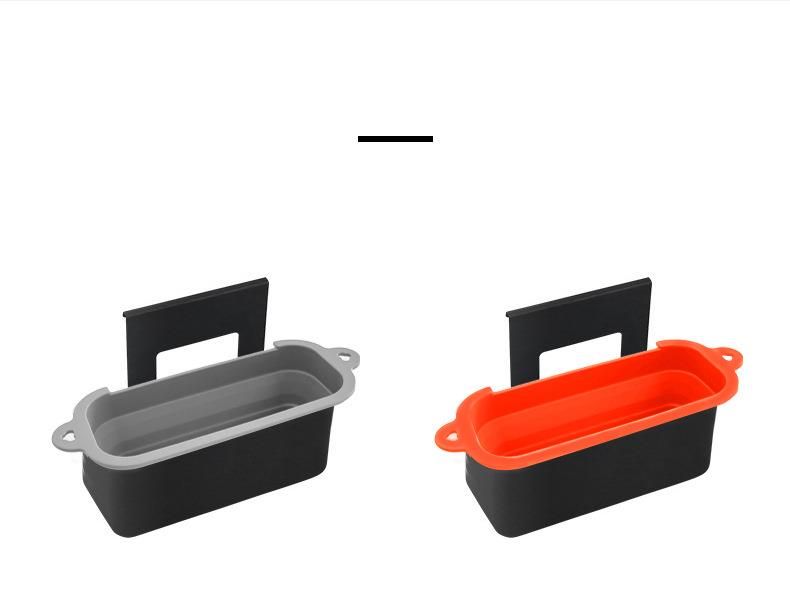 Contenitore per raccolta grasso in silicone, contenitore per raccolta grasso pieghevole per barbecue in pietra nera_voghion.com