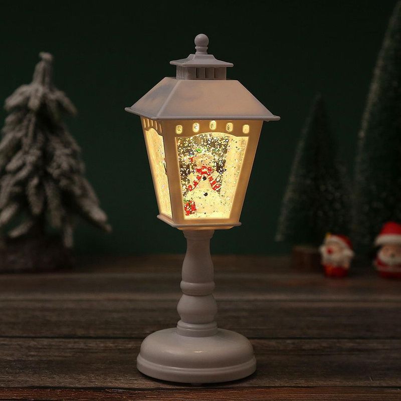 Cross-border new Christmas decoration wind light luminous music table lamp night light creative decoration Christmas gift_voghion.com
