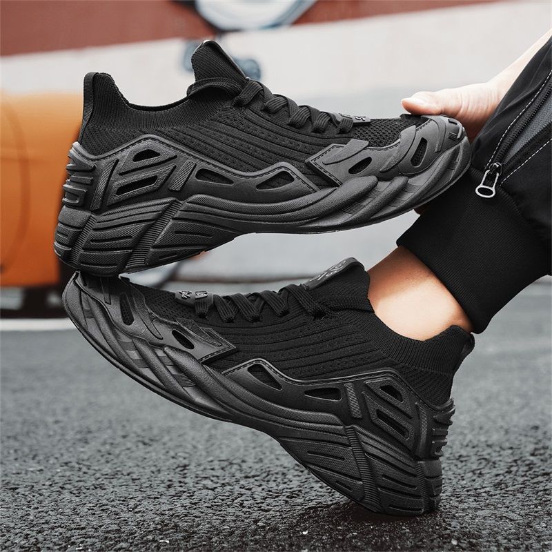 Scarpe estive leggere e traspiranti in rete intrecciata, scarpe sportive e casual antiscivolo e resistenti_voghion.com