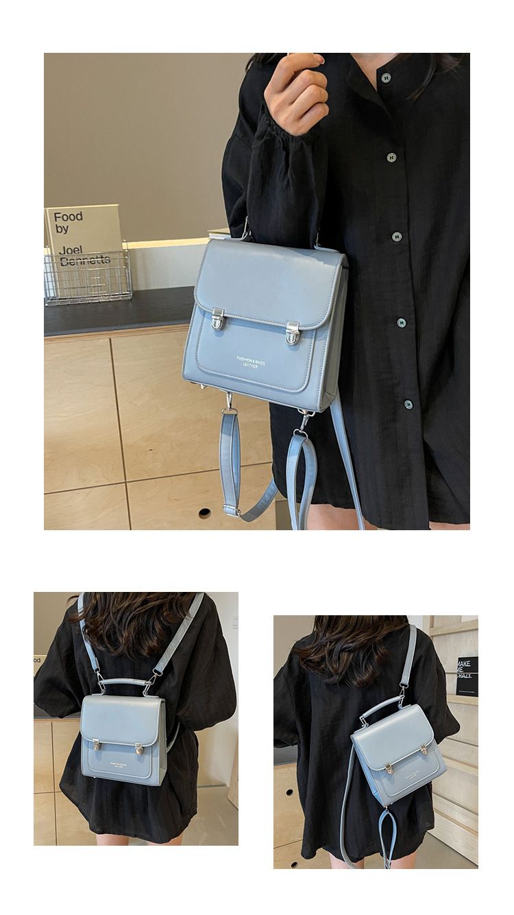 College Students Commuting Backpacks For Classes Women's Retro Versatile Handbags Trendy And Popular Single Shoulder Bags_voghion.com
