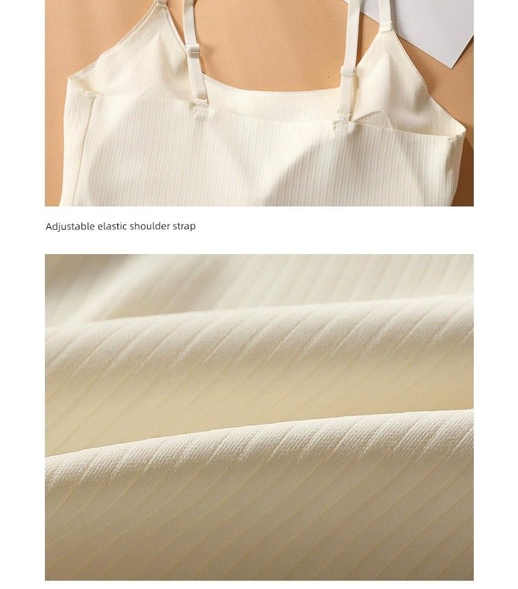 Beauty Back Ice Silk Summer Outerwear Top Camisole_voghion.com