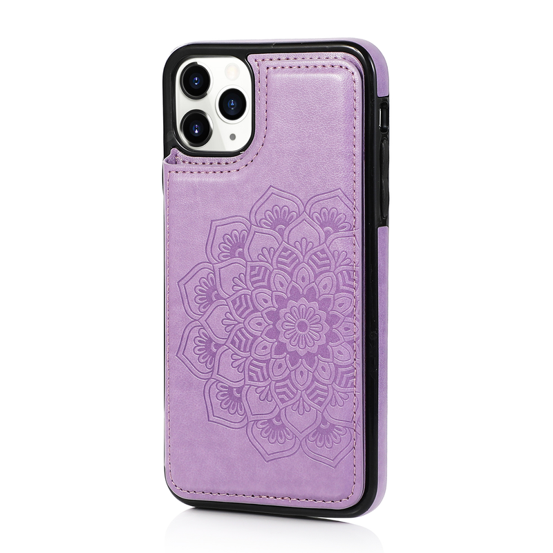 Étui en cuir gaufré pour iPhone 14, 13, 12, 11 Pro, XS, X Max, XR, 8, 7 Plus, SE 2020, 2022, coque antichoc de luxe_voghion.com