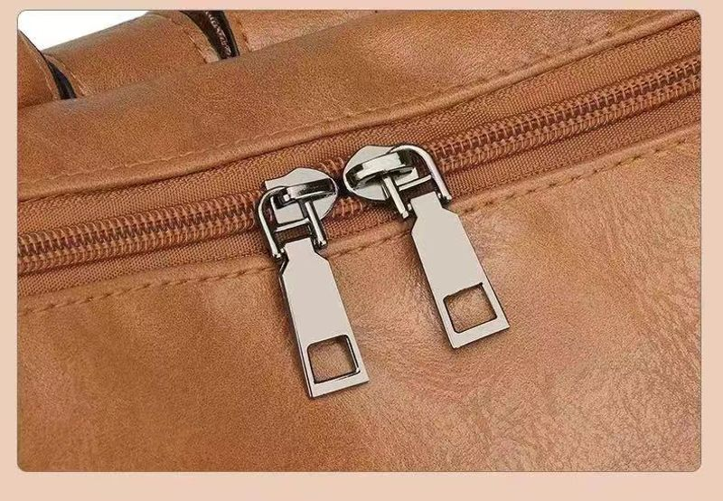 Vintage-Rucksack Damen, neue hochwertige, wandelbare Umhängetasche aus weichem PU-Leder, Pendler-Rucksack mit großer_voghion.com