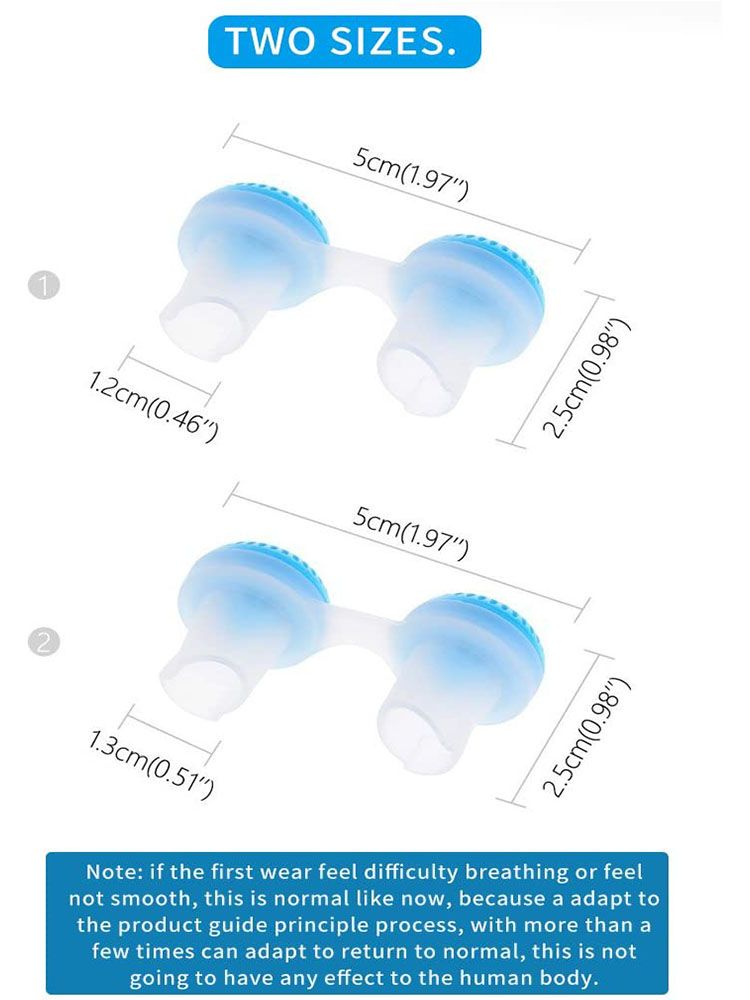 Anti Snore Devices Silicone Relief Stopper Mute Comfortable Nose Clip Professional Sleeping Aid Apnea Nasal Dilator_voghion.com