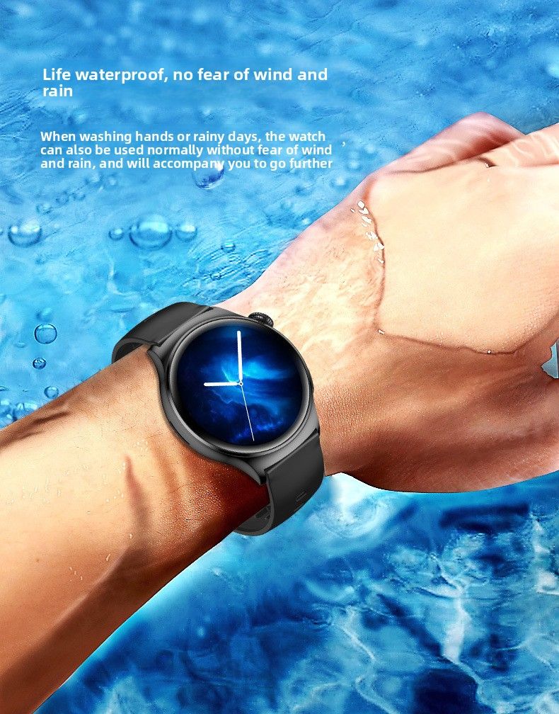 New WATCH Smart Heart Rate Blood Pressure Voice Offline Payment Bluetooth Phone Multi-Function Sports Watch_voghion.com
