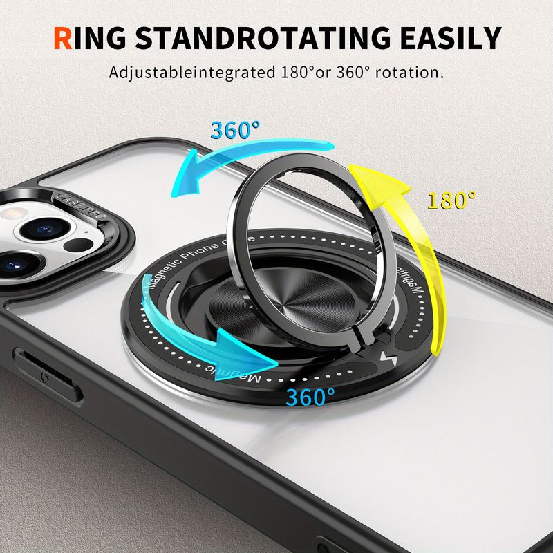 Magnetic Phone Case For 15 14 13 12 11 X XR XS 8 7 Mini Plus Pro Max SE, Gift For Easter Day, Christmas Halloween Deco_voghion.com