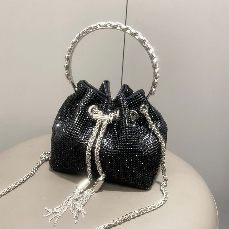 Portemonnees en handtassen voor vrouwen Luxe designer bucket clutch avondtas bankettas kristal strass schoudertassen_voghion.com