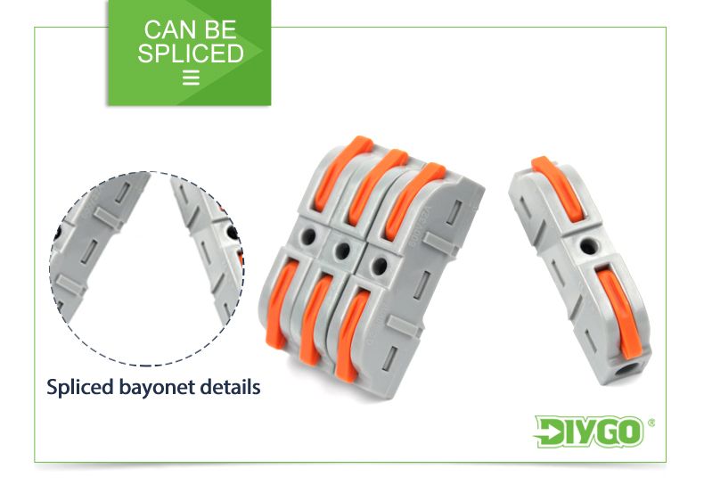 12 AWG Compact Splicing Electrical Butt Terminal To 1 Inline Wire Connector Connect 28-12 AWG_voghion.com
