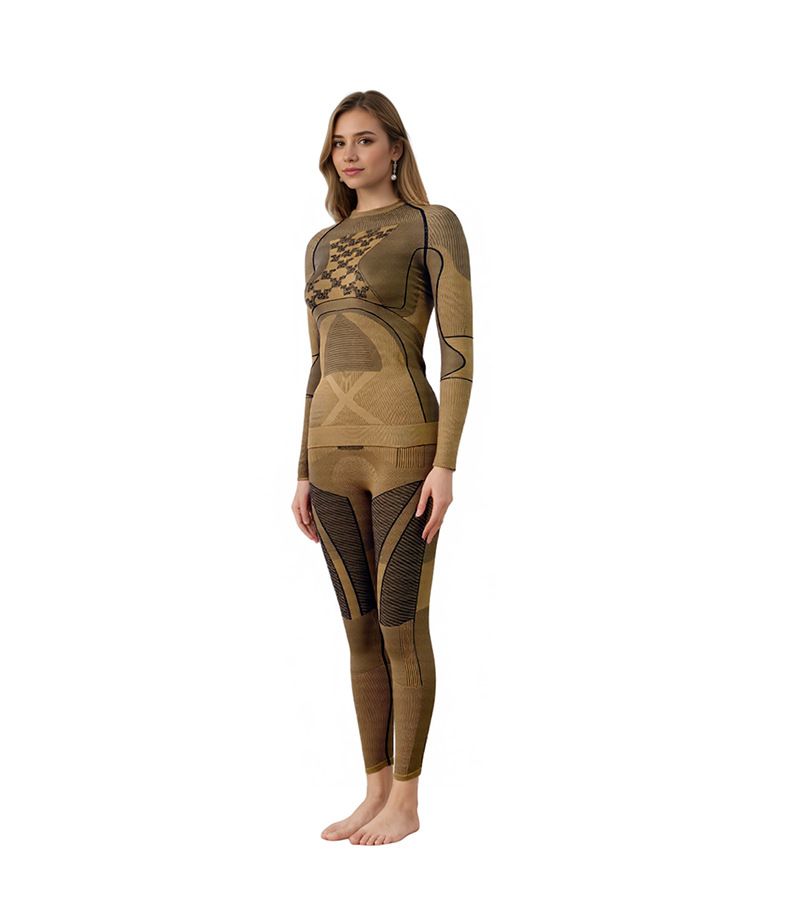 Autumn And Winter Polypropylene Quick-Dry Women's Underwear Compression Moisture-Wicking Sweat-Wicking Thermal Outdoor_voghion.com