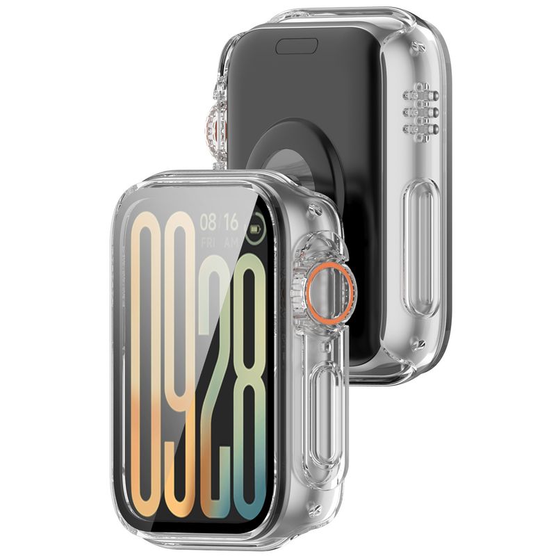 Displayschutzhülle für XIaomi Mi Band 9 Pro, PC-Hülle + vollständige Schutzhülle aus gehärtetem Glas für Miband 9Pro Zubehör_voghion.com