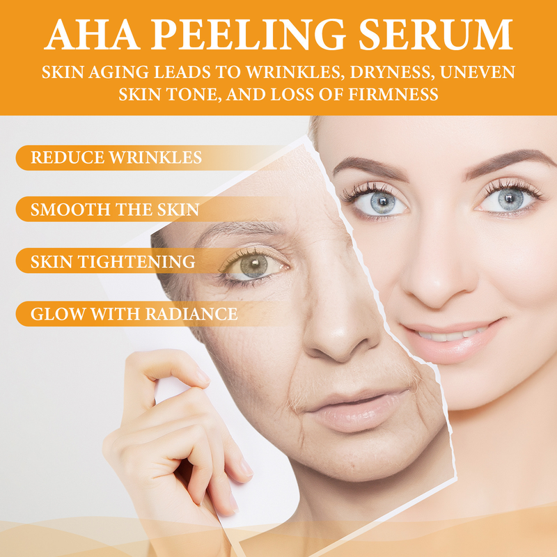 Acido della frutta Hoygi per indebolire le linee sottili, sollevare la pelle del viso, rassodare, idratare e resistere all'essenza delle rughe_voghion.com