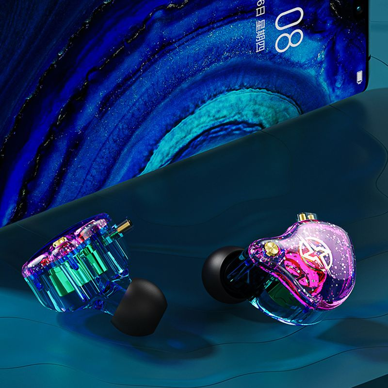 Headphone Dynamic Coil HiFi Waterproof Stereo Sound 3.5mm In-ear Wired Headset Phone Accessories_voghion.com