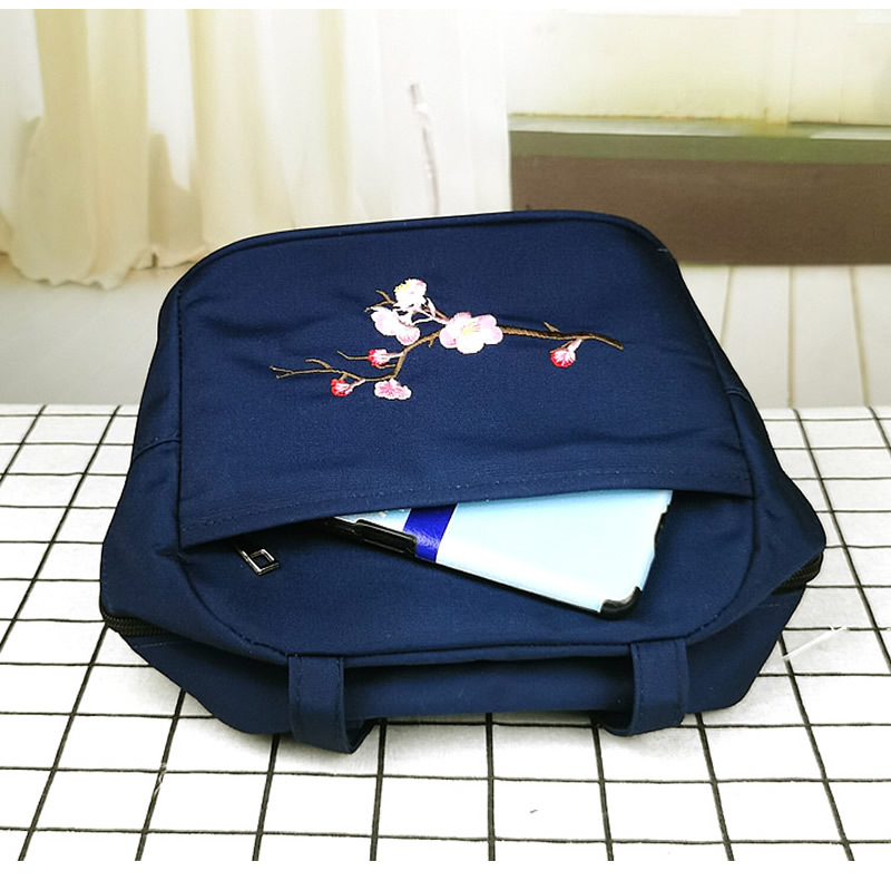 Borsa ricamata, borsa per il riso da donna, borsa bento_voghion.com