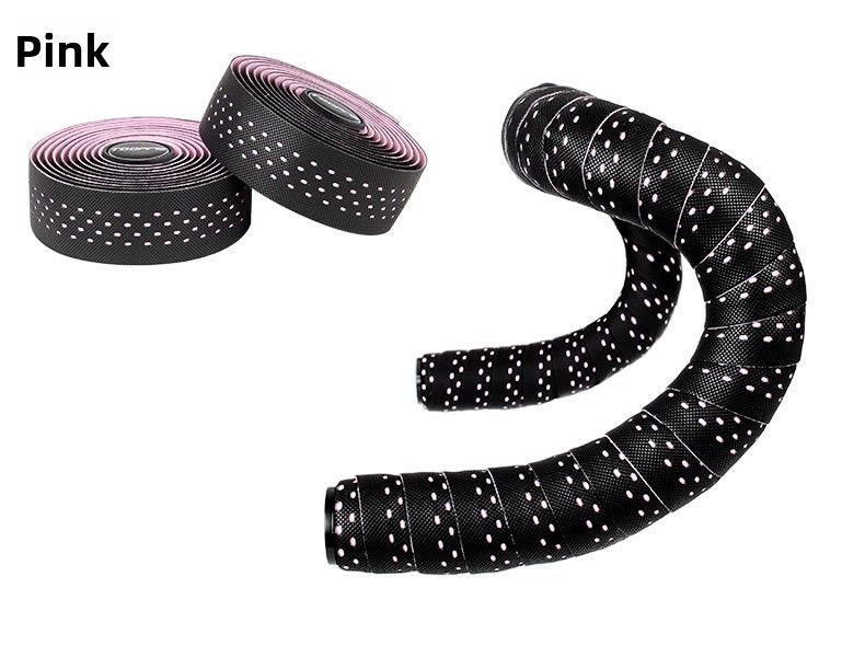 TOOPRE Road Fixed Gear Bike Strap Anti-Slip Breathable Sweat-Absorbing Silicone Bent Handlebar Perforated Tape_voghion.com