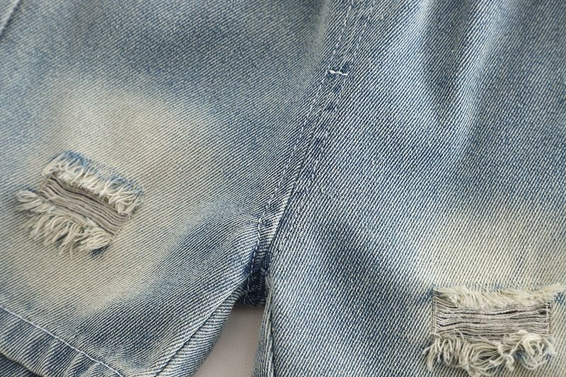 Sommerkleid 2025 Neues Kinderjungen-Baby-Bärenkopf-Piercing Kurzarm-Zweiteiler_voghion.com