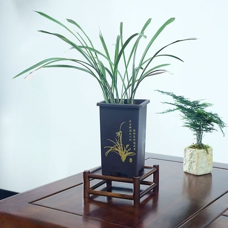 Waterafvoerende theekophouder, opbergrek, displaystandaard van massief hout, kleine tafel, theetafel, thee-gereiplank_voghion.com