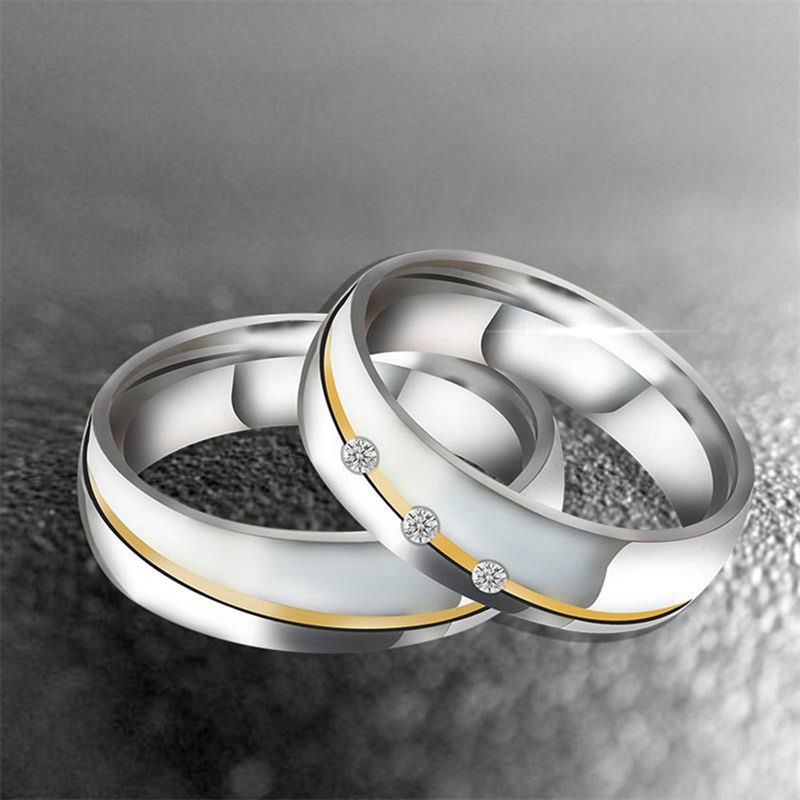 Anello di fidanzamento con micro intarsi in zirconia al titanio da donna 2025_voghion.com
